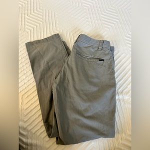 VOLCOM BRAND JEANS “CHINO” PANTS size 32. Grey color